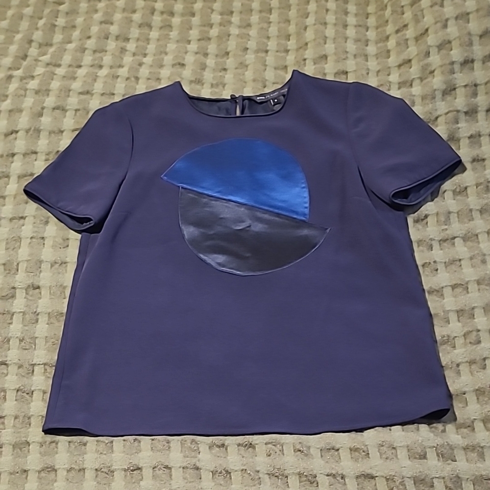 Marc by Marc Jacobs geometric pattern top, size 6